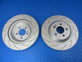 Mercedes S class S550 S550e rear brake rotors TopEuro #9240